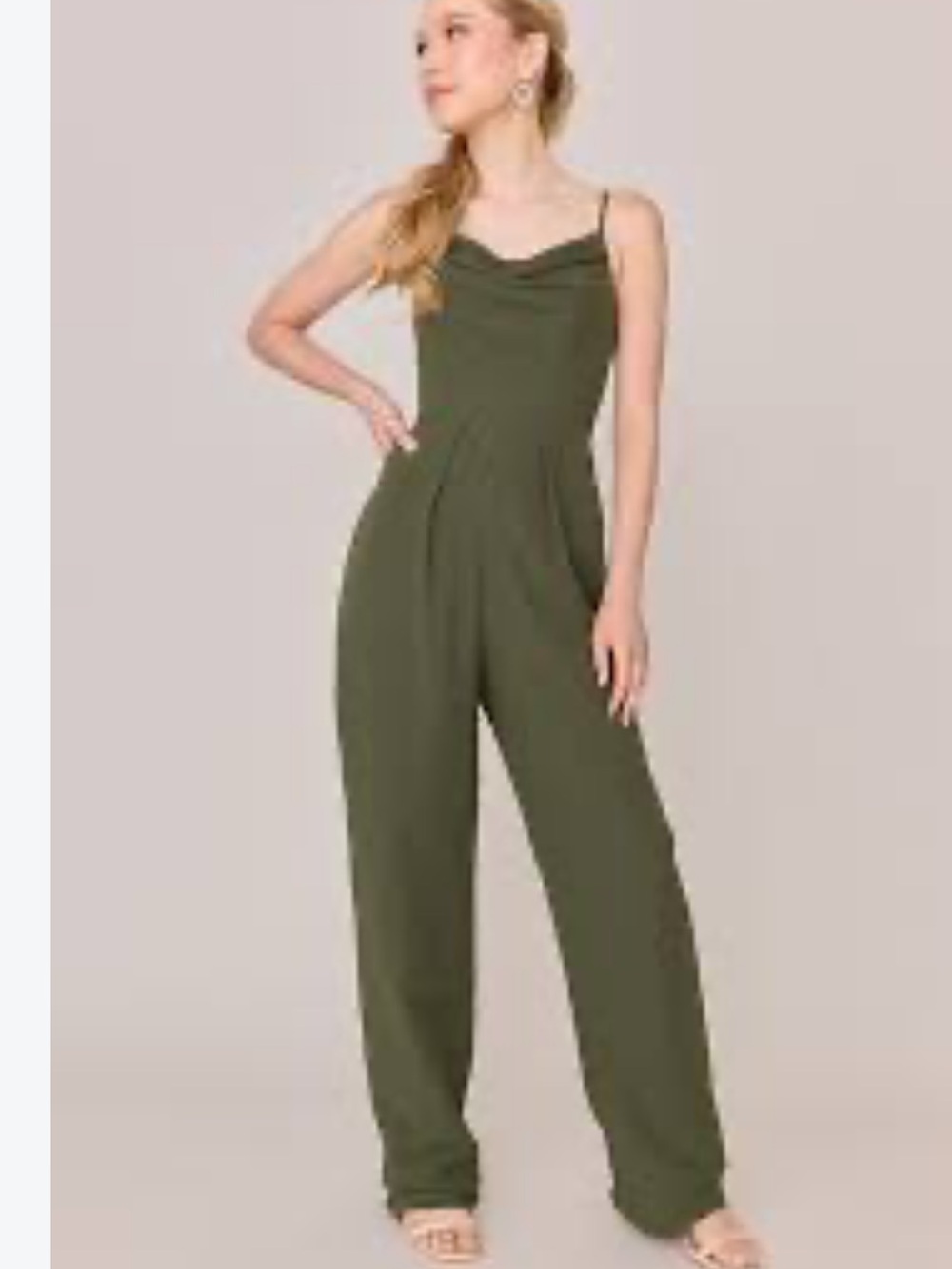 Theory wide leg jumpsuit